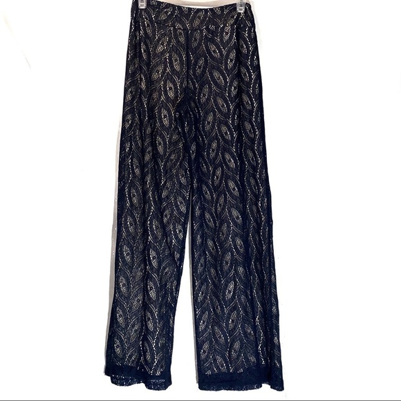 Cato Lace Wide Leg Pants Size Small - Picture 1 of 6